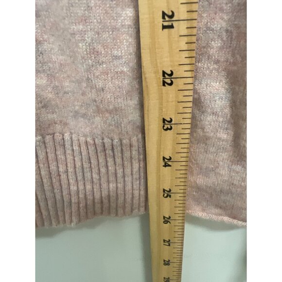 Zadig & Voltaire Womens Pink Star Turtleneck Cashmere Sweater Size S - Picture 3 of 9